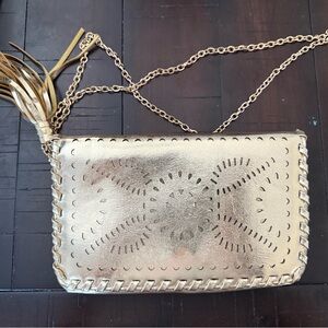 Gold Chain Crossbody Bag